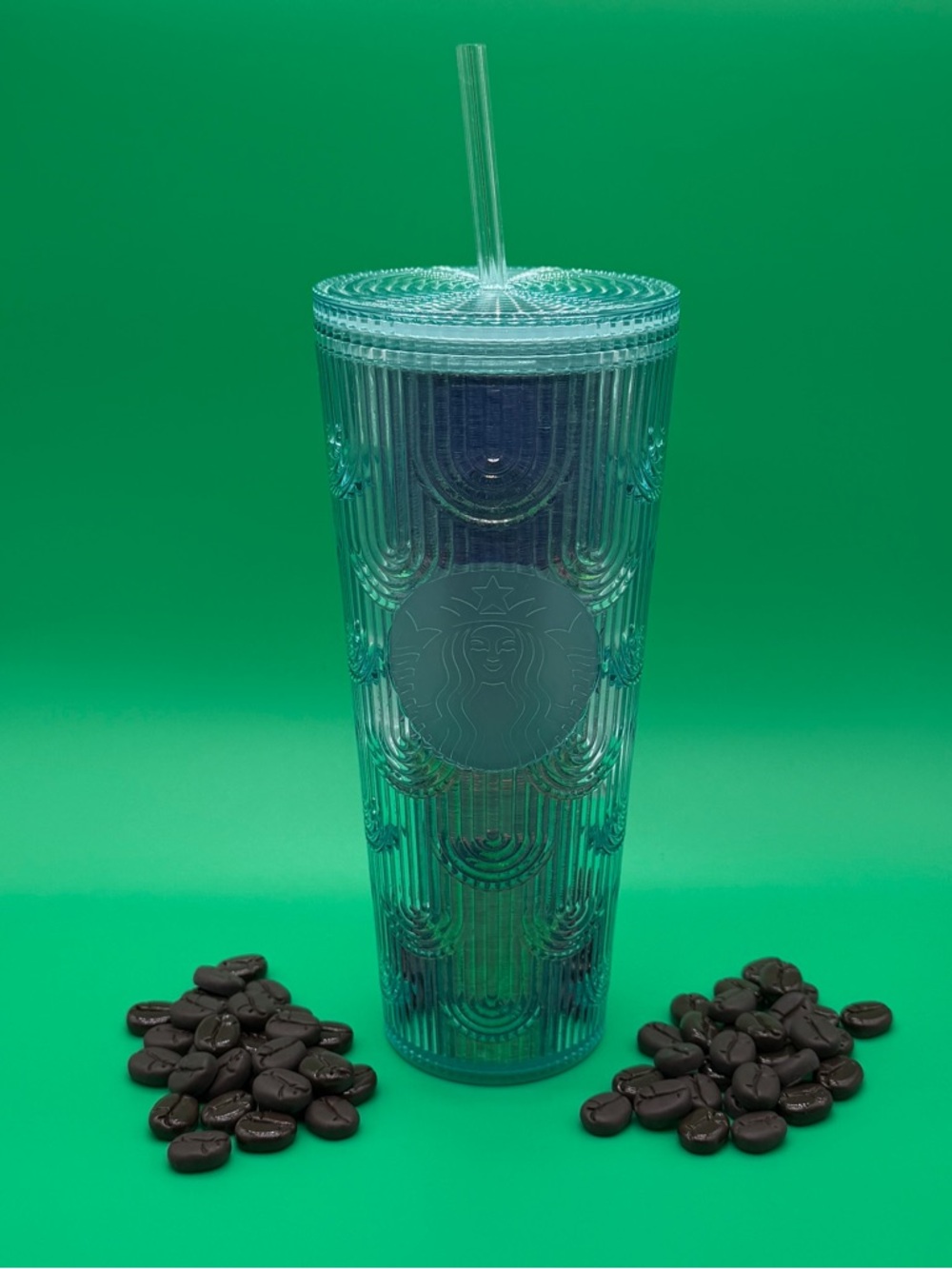 Starbucks Summer 2022 Venti Iridescent Waves Cup